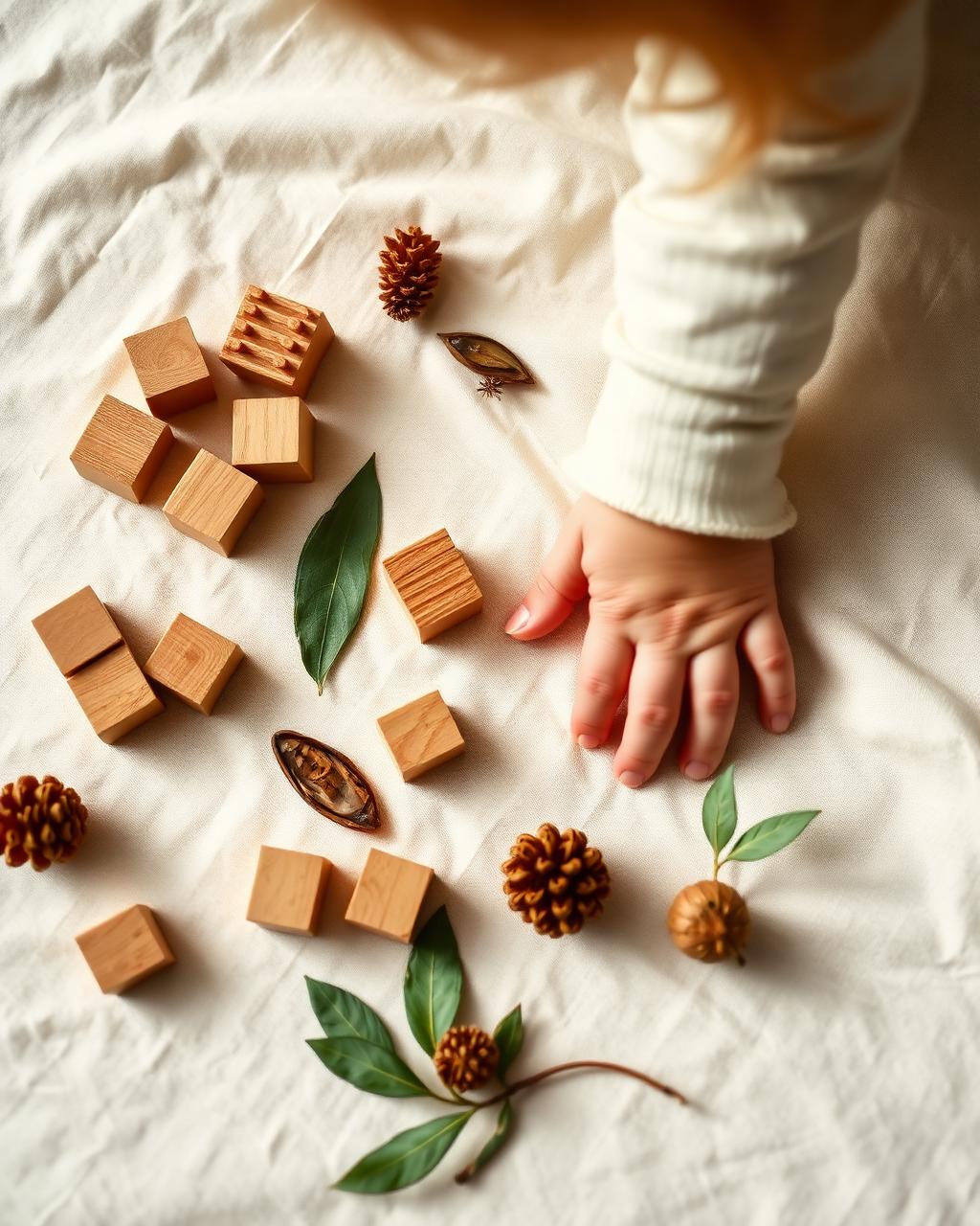 Hands & natural treasures